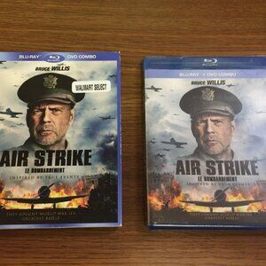 NEW Air Strike [Bluray + DVD] Bruce Willis Adrien Brody